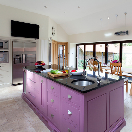 Purple Kitchen Island Purple Kitchen Island